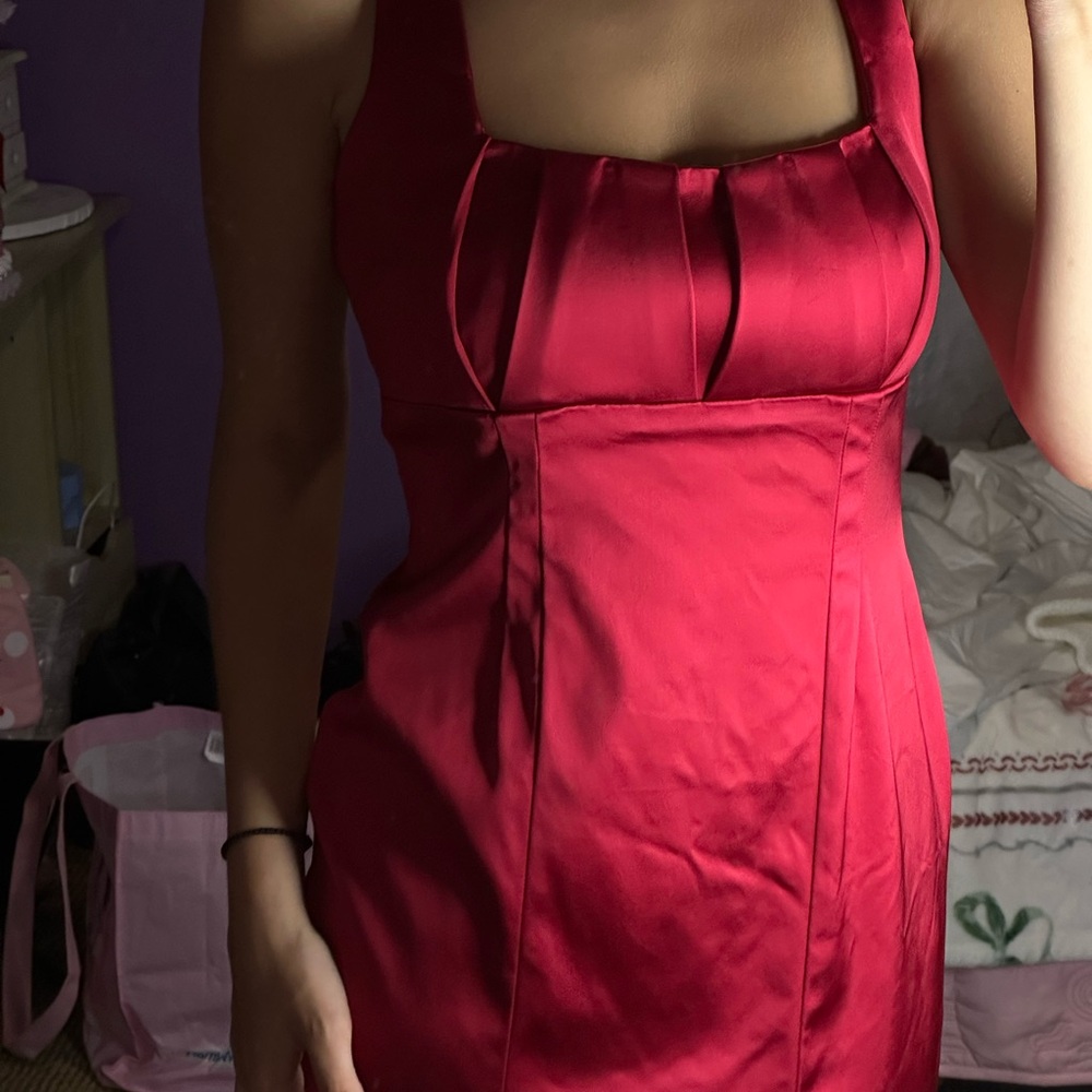 Calvin Klein Collection Red Dress